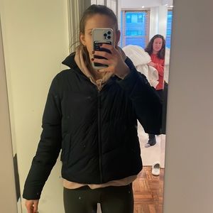 Abercrombie Navy Puffer